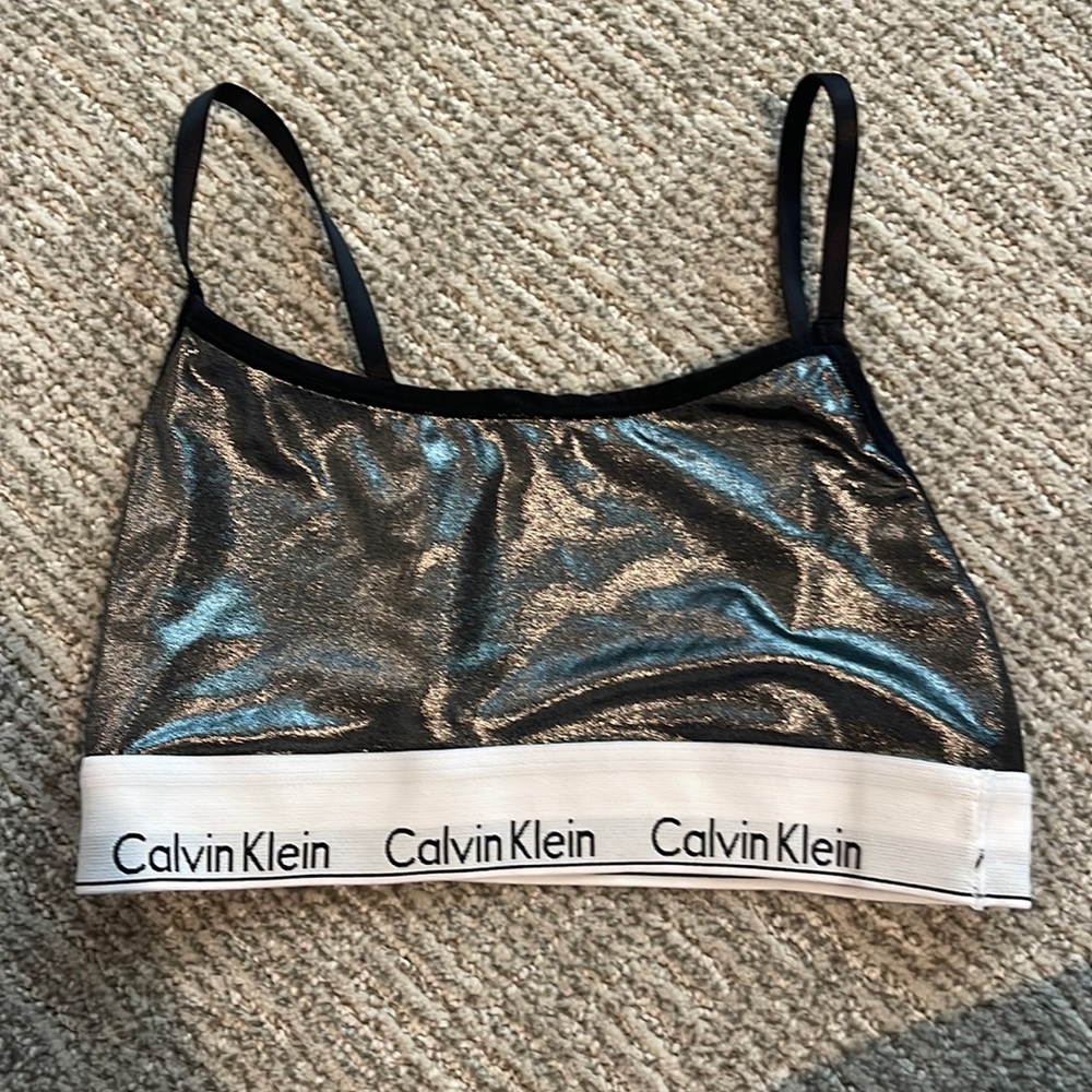 Sparkle Calvin Klein Bra